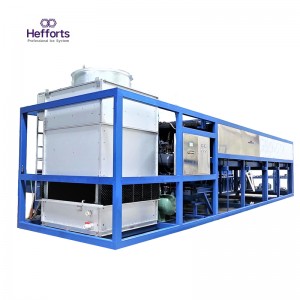 helposti ylläpidettävä innovatiivinen ratkaisu suuri lohkojääkone